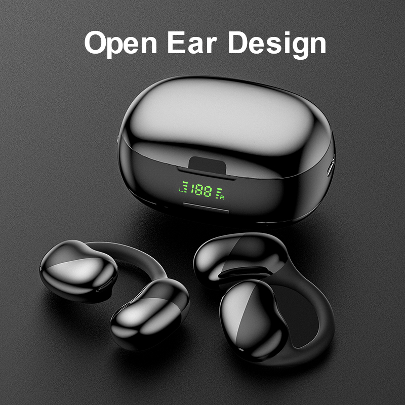 Fully Open Directional Audio In-Ear Suspension Wear Light Fit Bluetooth Wireless Open Ear Headphones